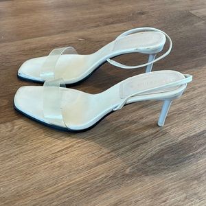 Zara | Clear Heeled Sandal